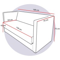 Wymiary- sofa Kuba z f. spania.