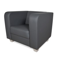 Widok z boku na fotel Bruno.