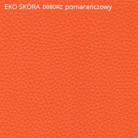 Eko skóra - kolor D08OR2 pomarańczowy