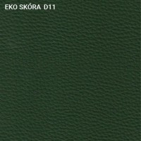 Eko skóra - kolor D11 ciemny zielony