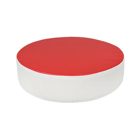 Okrągła poduszka siedzisko dla dzieci z ekoskóry śr. 40 CM