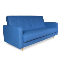 Widok z boku na wersalkę Hugo.