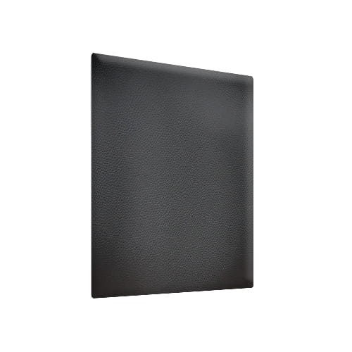 Panel tapicerowany 30x30 cm na ścianę eko skóra - kolor czarny.