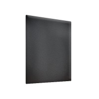 Panel tapicerowany 30x30 cm na ścianę eko skóra - kolor czarny.
